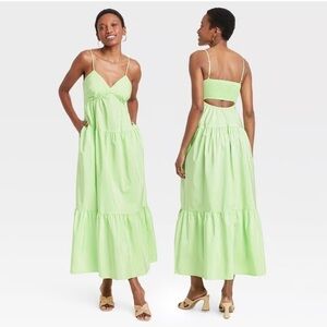 a New Day Green Maxi Dress - LIKE NEW, WORN ONCE